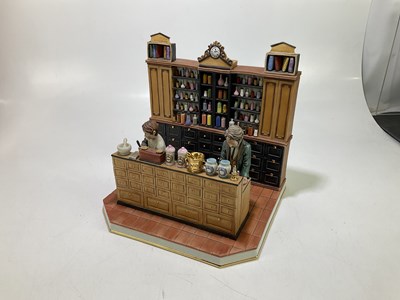 Lot 1756 - R. GUIDOLIN FOR CAPODIMONTE; a large ceramic...