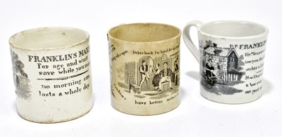 Lot 1649 - Three 19th century children's mugs to include...