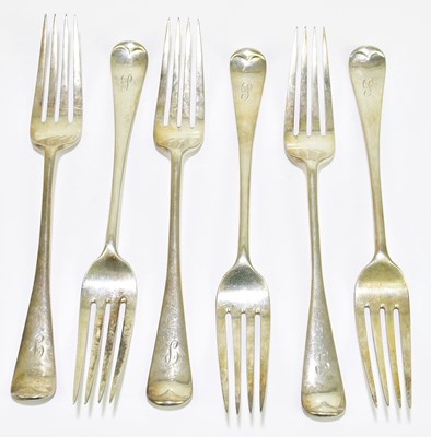 Lot 1178 - GEORGE BURROWS (III); a set of six Victorian...