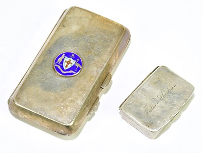 Lot 1145 - I.M HUTCHFIELD; a George V hallmarked silver...