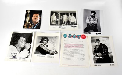 Lot 499 - A collection of signed black and white...