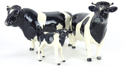 Lot 305 - A Friesian cow family