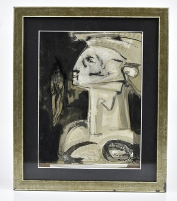 Lot 154 - AFTER MICHAEL AYRTON; watercolour, study of a...