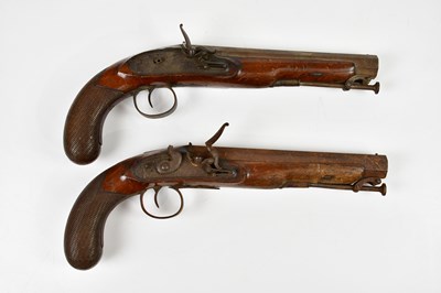 Lot 412 - WESTLEY RICHARDS; a pair of percussion cap...