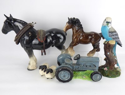 Lot 330 - Various items of ornamental porcelain