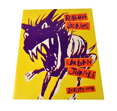 Lot 218 - ROLLING STONES; an 'Urban Jungle Europe 1990'...