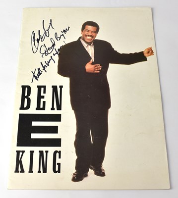 Lot 160 - BEN E. KING; promotional booklet for 'Save The...