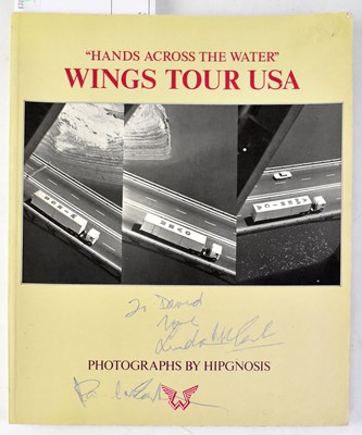 Lot 542 - PAUL MCCARTNEY; Wings Tour USA 'Hands Across...