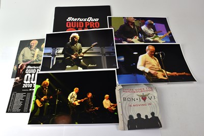 Lot 164 - STATUS QUO; a 'Quid Pro Quo' tour 2010/11...