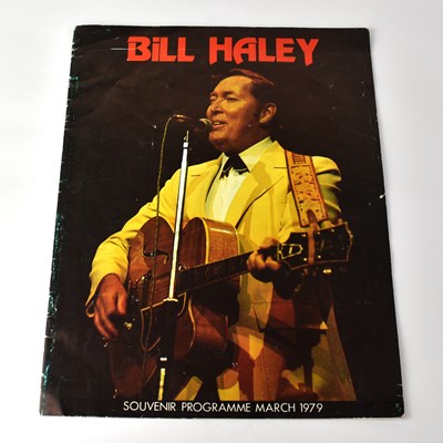 Lot 165 - BILL HAYLEY; a 'Souvenir Programme 1977',...