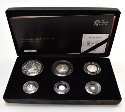 Lot 728 - THE ROYAL MINT; a '2014 Britannia: The...