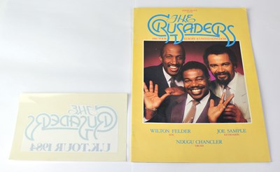 Lot 166 - THE CRUSADERS; a copy of the 1984 tour...