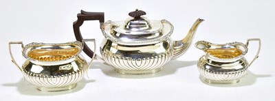 Lot 1044 - AITKEN BROS; a George VI hallmarked silver...