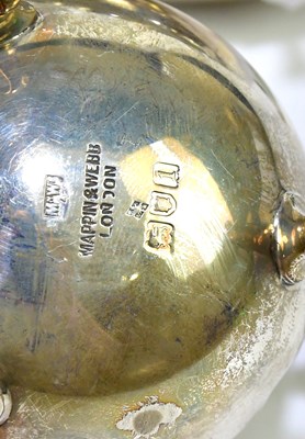 Lot 2081 - JAMES DEAKIN & SONS; a George V hallmarked...