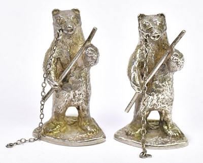 Lot 1302 - THOMAS CHARLES JARVIS; a matched pair of...