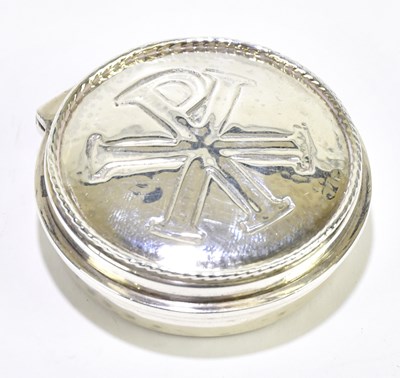 Lot 1340 - GREENWOOD & WATTS; a George V hallmarked...