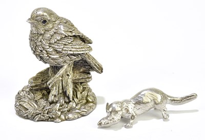 Lot 1381 - COUNTRY ARTISTS; an Elizabeth II hallmarked...