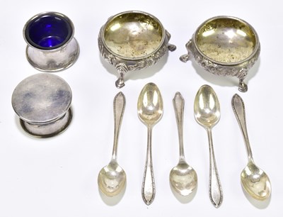 Lot 1134 - ROBERT HARPER; a pair of Victorian hallmarked...