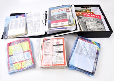 Lot 1318 - A large quantity of football programmes to...