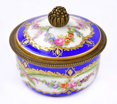 Lot 1654 - A late 19th century century French lidded...