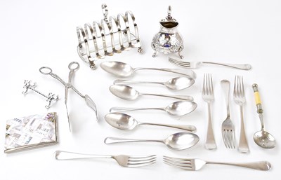 Lot 1010 - A small quantity of electroplated items to...
