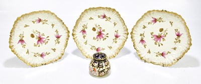 Lot 1671 - A Royal Crown Derby Imari pattern potpourri...