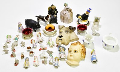 Lot 1672 - A quantity of mixed ceramics to include pin...