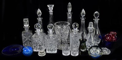 Lot 1802 - An assortment of glassware to include ten...
