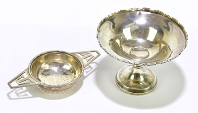 Lot 1372 - G.W LEWIS & CO; a George VI hallmarked silver...