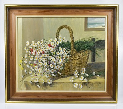 Lot 278 - MARCEL HUE; oil on canvas, still life study of...