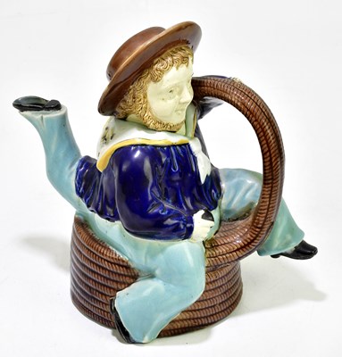 Lot 1692 - JOSEPH HOLDCROFT; a 19th century majolica...