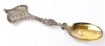 Lot 1264 - TIFFANY & CO; a sterling silver serving spoon,...