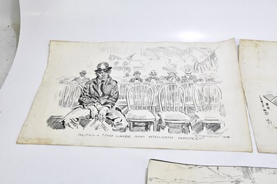 Lot 1545 - W.P.COTTRELL; three drawings, titled "You...