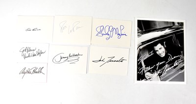 Lot 593 - AMERICAN ACTORS; a collection of seven...