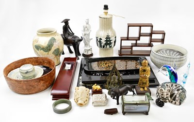 Lot 1821A - A small group of Oriental items to include a...