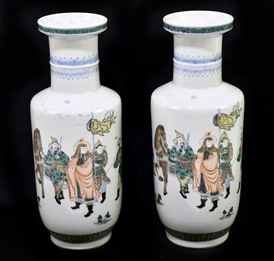 Lot 1807 - A pair of late 19th/early 20th century Chinese...