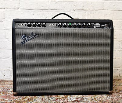 Lot 1264 - FENDER; a '65 re-issue twin Reverb amplifier,...