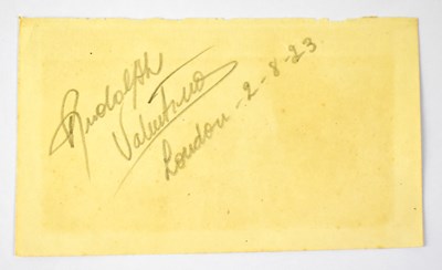 Lot 595 - RUDOLPH VALENTINO