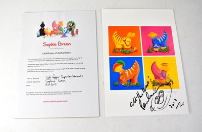 Lot 538 - PAUL MCCARTNEY; a signed Sophie Green 'Sgt....