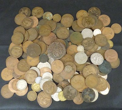 Lot 764 - A quantity of mostly British pre-decimal coinage