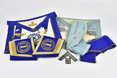 Lot 1029 - A small quantity of assorted Masonic regalia,...