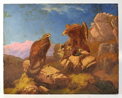 Lot 366 - ROBERT HENRY ROE (British, 1793-1880); oil on...