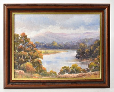 Lot 357 - JOAN BUTTERWORTH; oil on board, 'Bendella...
