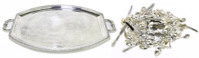Lot 1021 - A large quantity of assorted silver plated...