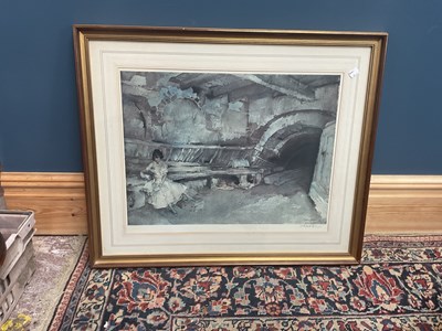 Lot 1617 - SIR WILLIAM RUSSELL FLINT (1880-1969); a...