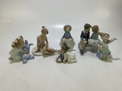 Lot 1748 - NAO; six figures, to include 01175 'Seated...