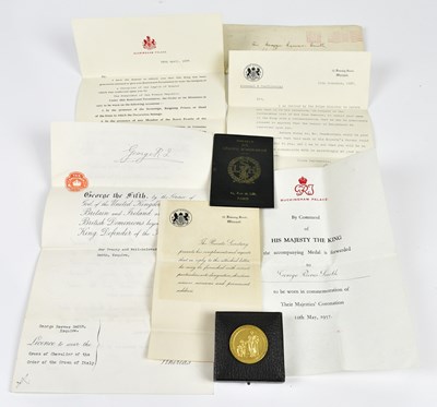 Lot 461 - ELKINGTON & CO; a French 9ct yellow gold medal...