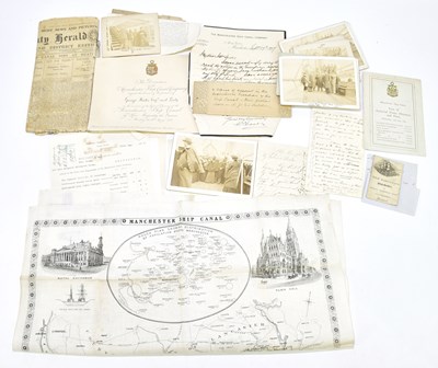 Lot 1494 - MANCHESTER SHIP CANAL INTEREST; a quantity of...