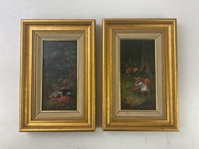 Lot 1574 - G. ASHLEY HUNTER (born 1936); a pair of oils...