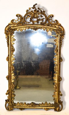 Lot 3019 - A large and impressive 19th century gilt...